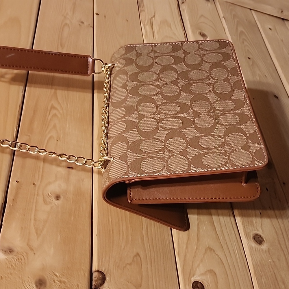 COACH Mini Klare Crossbody Bag In Colorblock Signature Canvas - Picture 9 of 11
